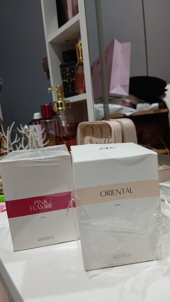 Parfum Oriental et Pink Flambe