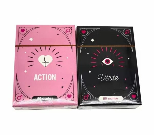 Jeu de cartes Action Vérité