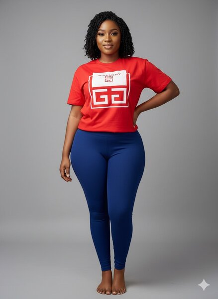 Ensemble T-shirt et Collant