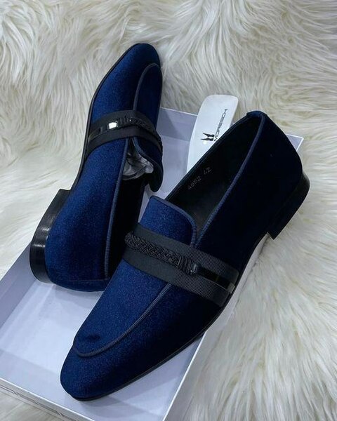 Chaussures Homme Luxe en Velours