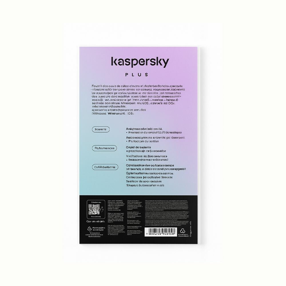 Kaspersky Plus 1 an 2 appareils