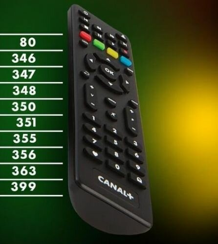 Télécommande Canal+ Universelle