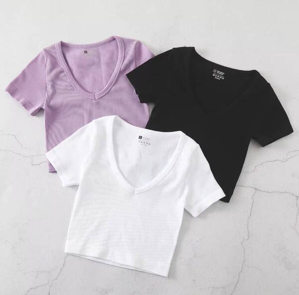 T-shirt basique en coton