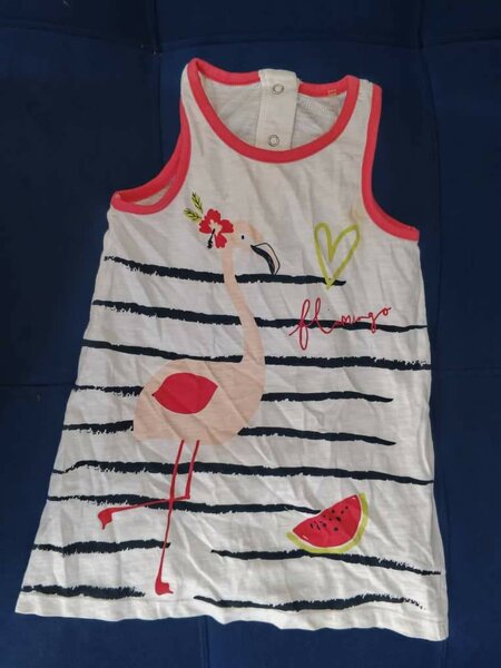 Robe Enfant Flamant Rose