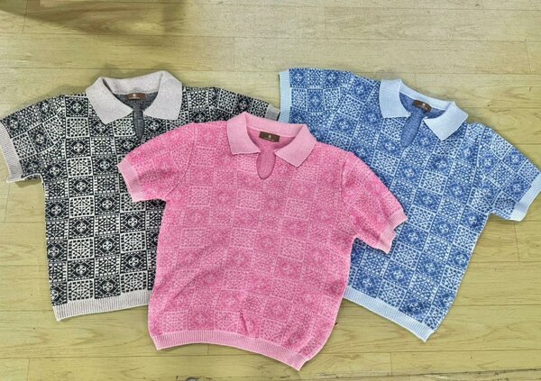 Pulls à motif rétro unisexes