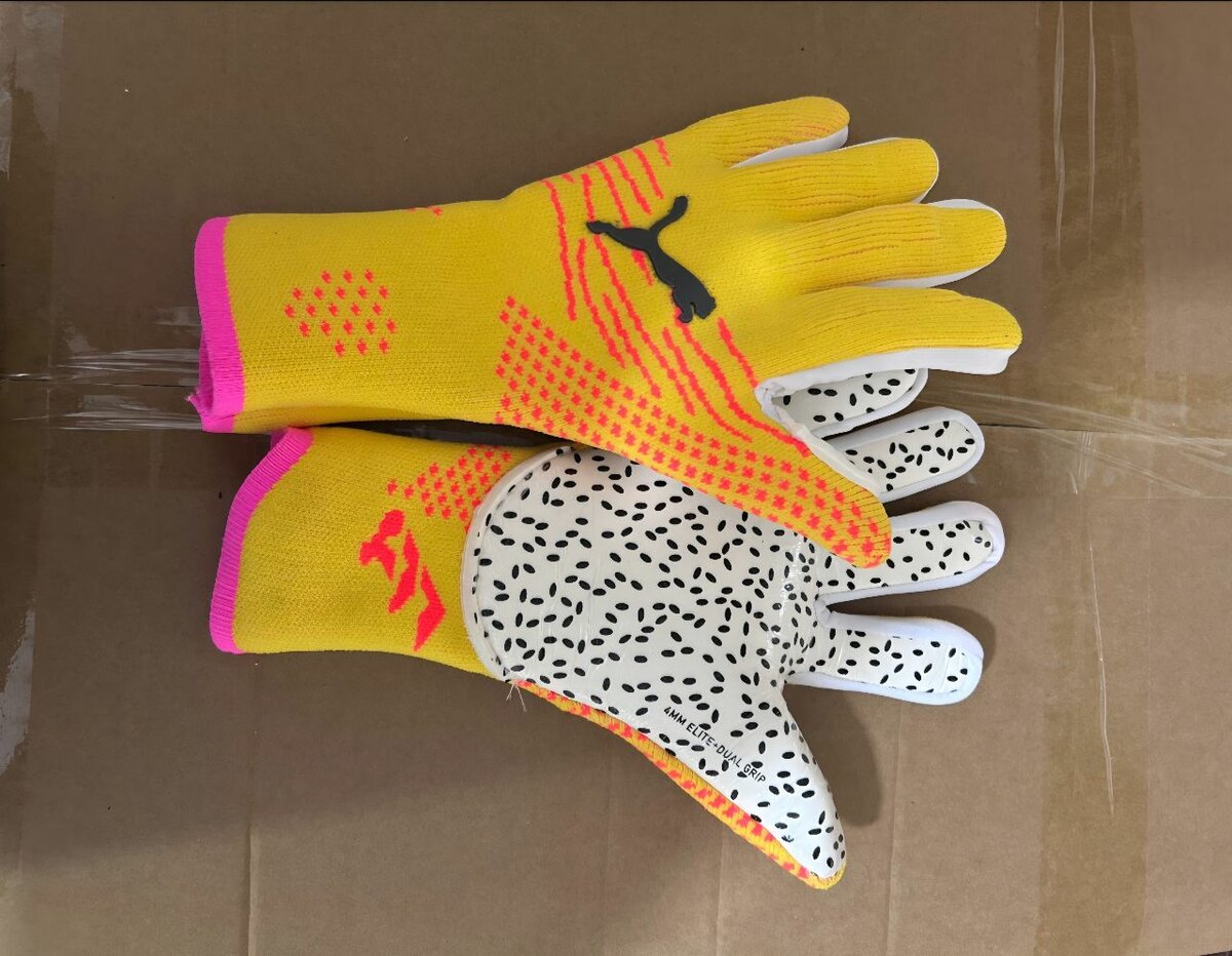 Gants de gardien Puma jaune