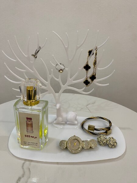 Arbre à bijoux cerf blanc