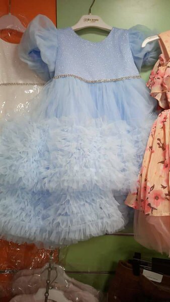 Robe de princesse bleue enfant