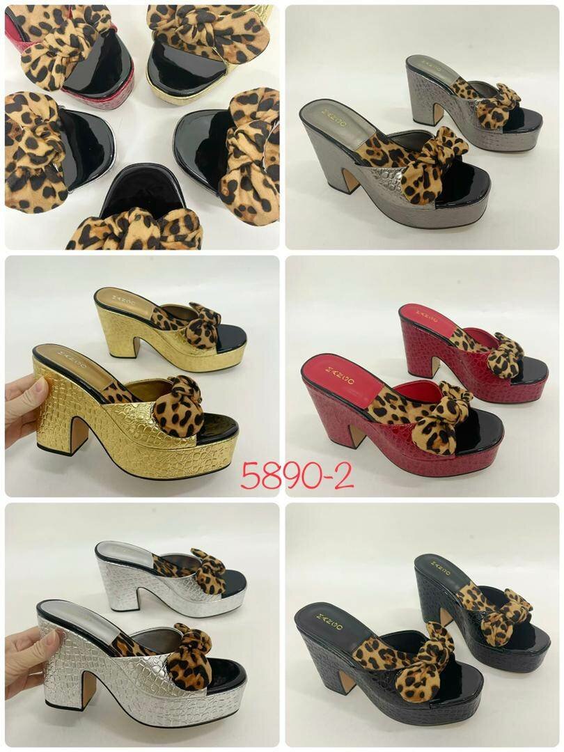 Mules à talons tendance