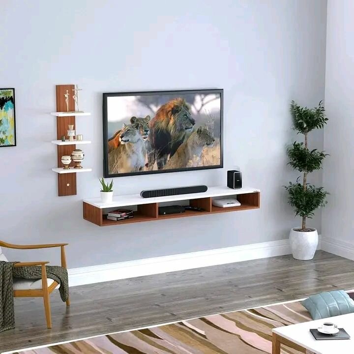 Meuble TV mural moderne
