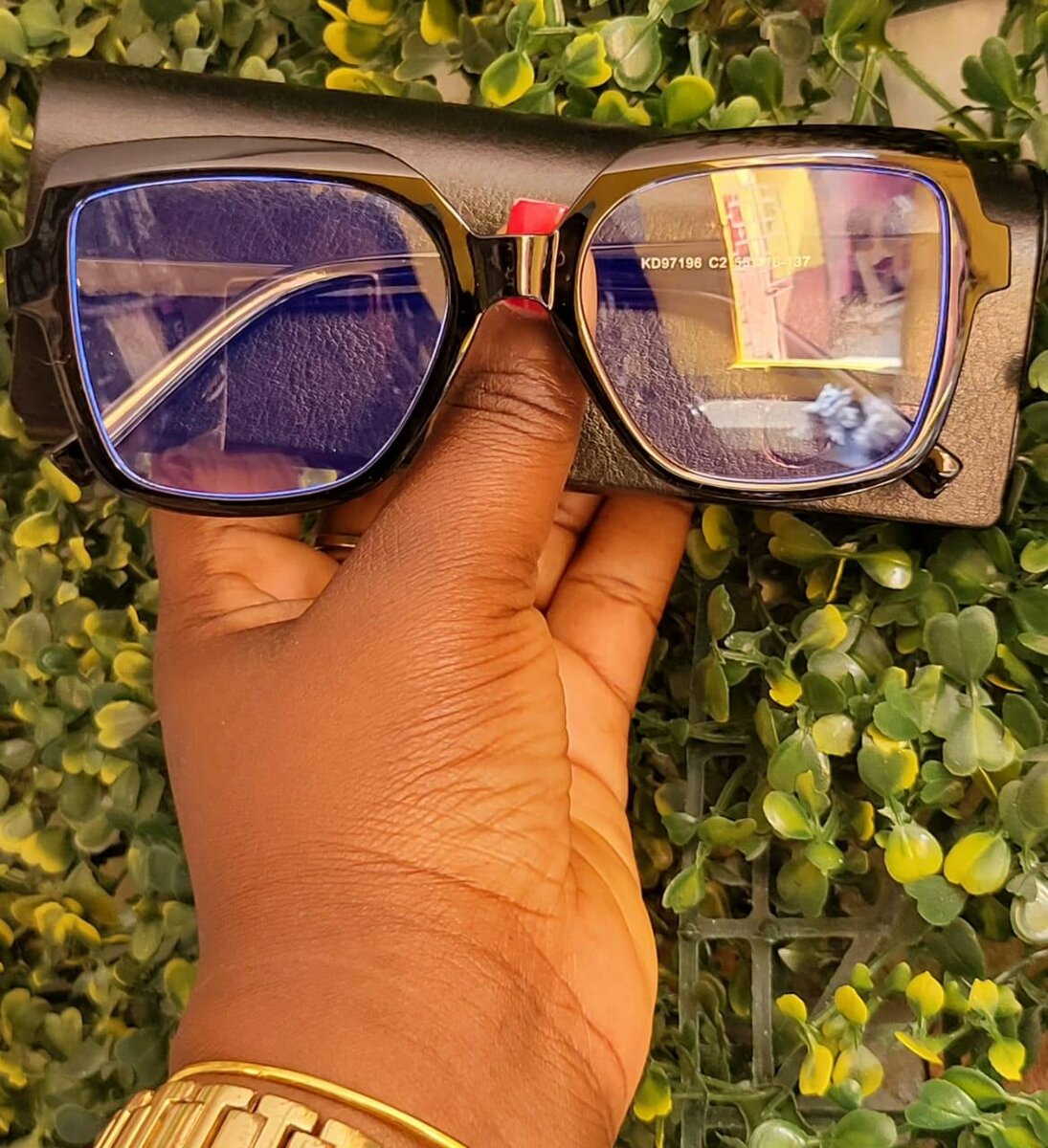 Lunettes oversize chic