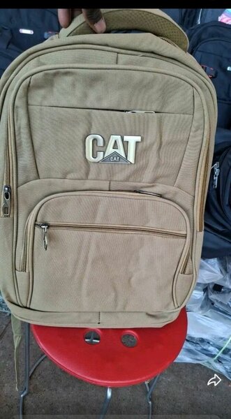 Sac à dos CAT en nylon beige