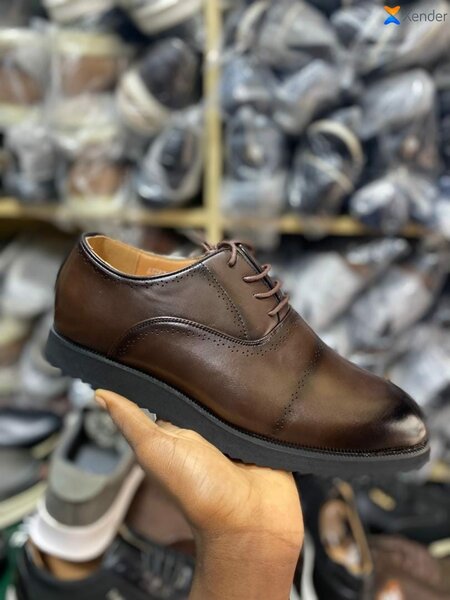 Chaussures habillées marron homme