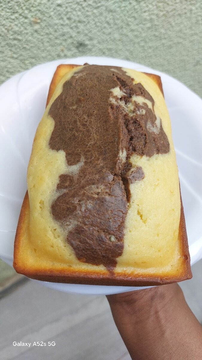 Cake marbré moelleux