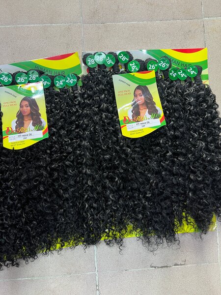 Extensions cheveux bouclés 26"