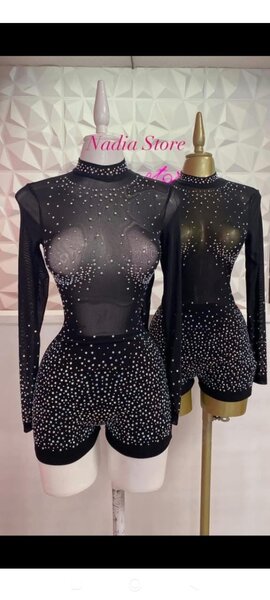 Combinaison Strass Glamour