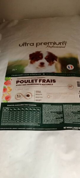 Croquettes Poulet Frais Chien