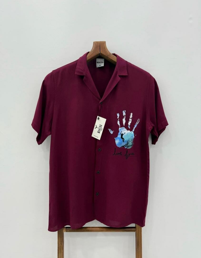 Chemise Unisexe Imprimée