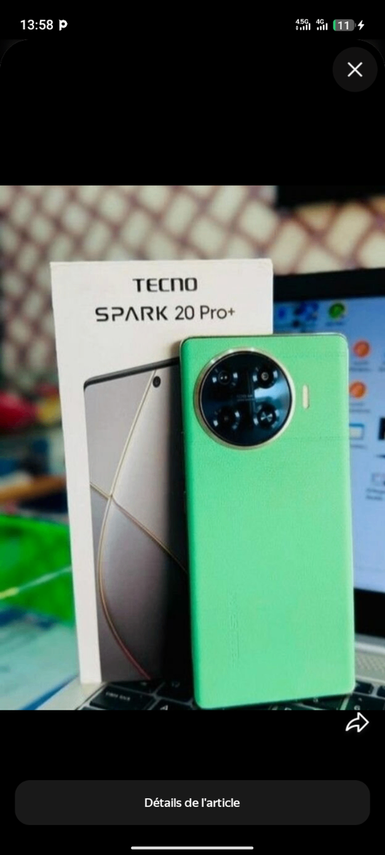 Tecno Spark 20 Pro+ Smartphone