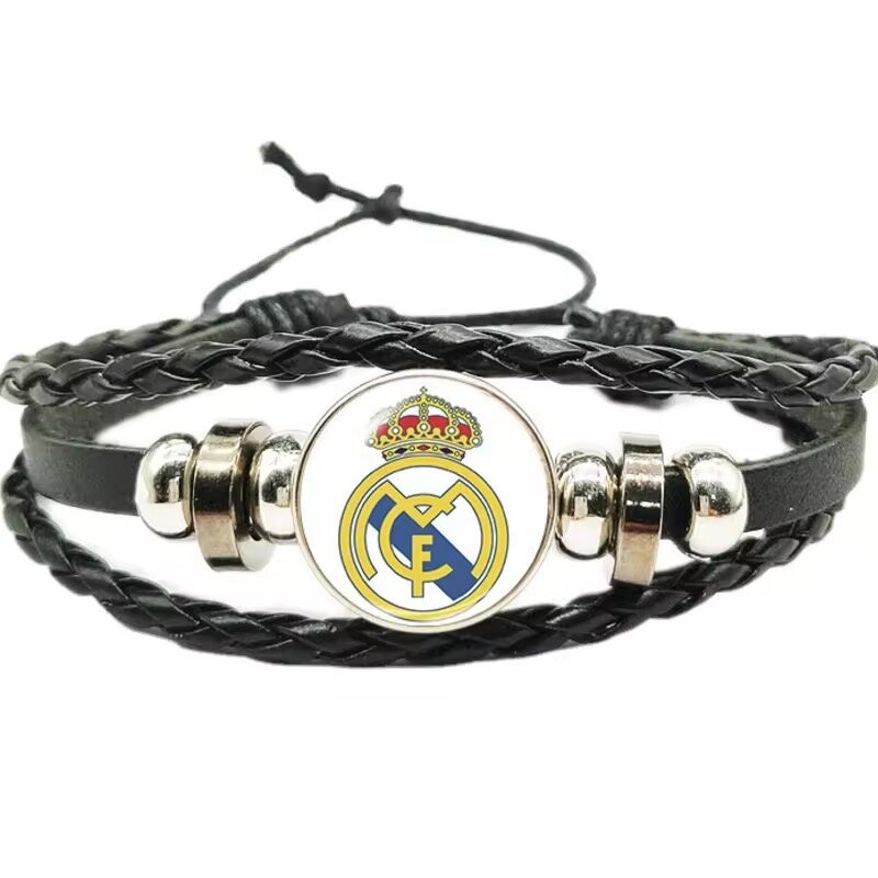 Bracelet Cuir Équipe de Foot