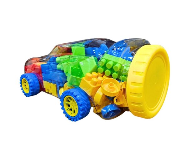 Voiture avec Blocs de Construction