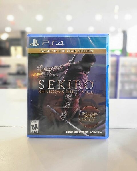 Sekiro Shadows Die Twice Game of the Year Edition PS4