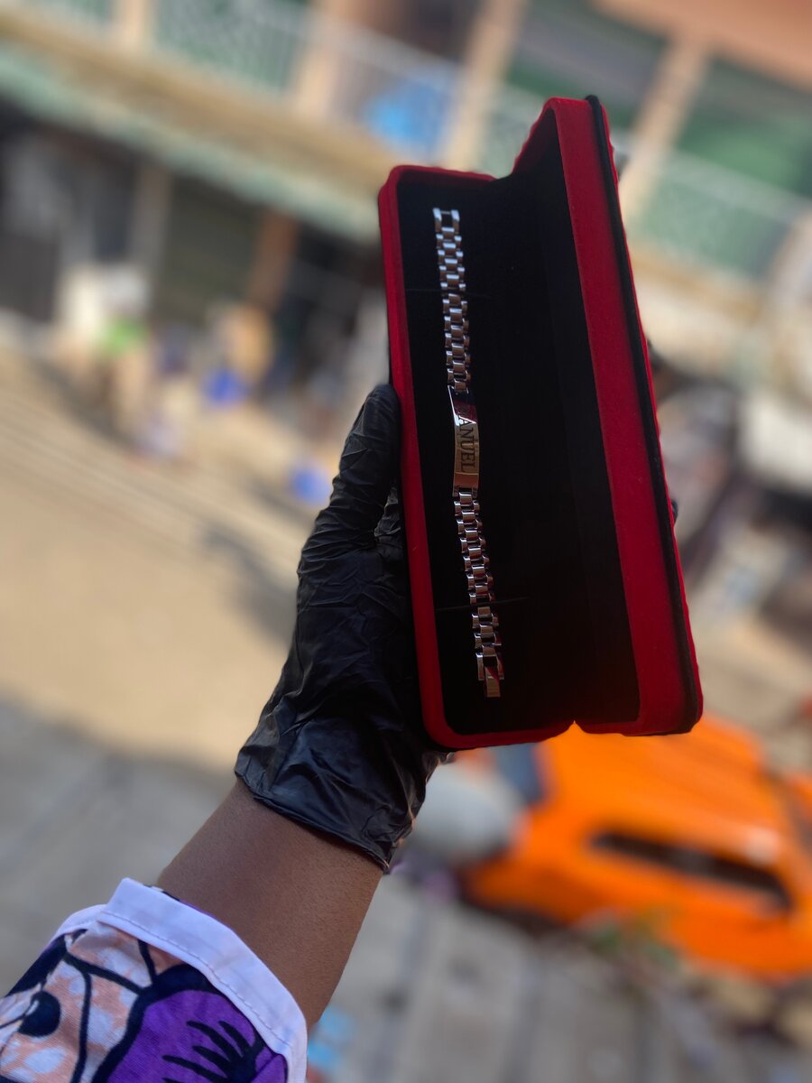 Bracelet en acier inoxydable