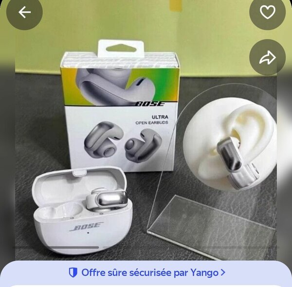 Écouteurs Bose Ultra Sans Fil