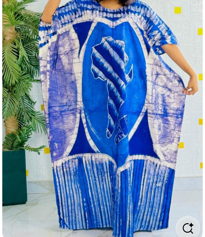 Robe Caftan Tie-Dye
