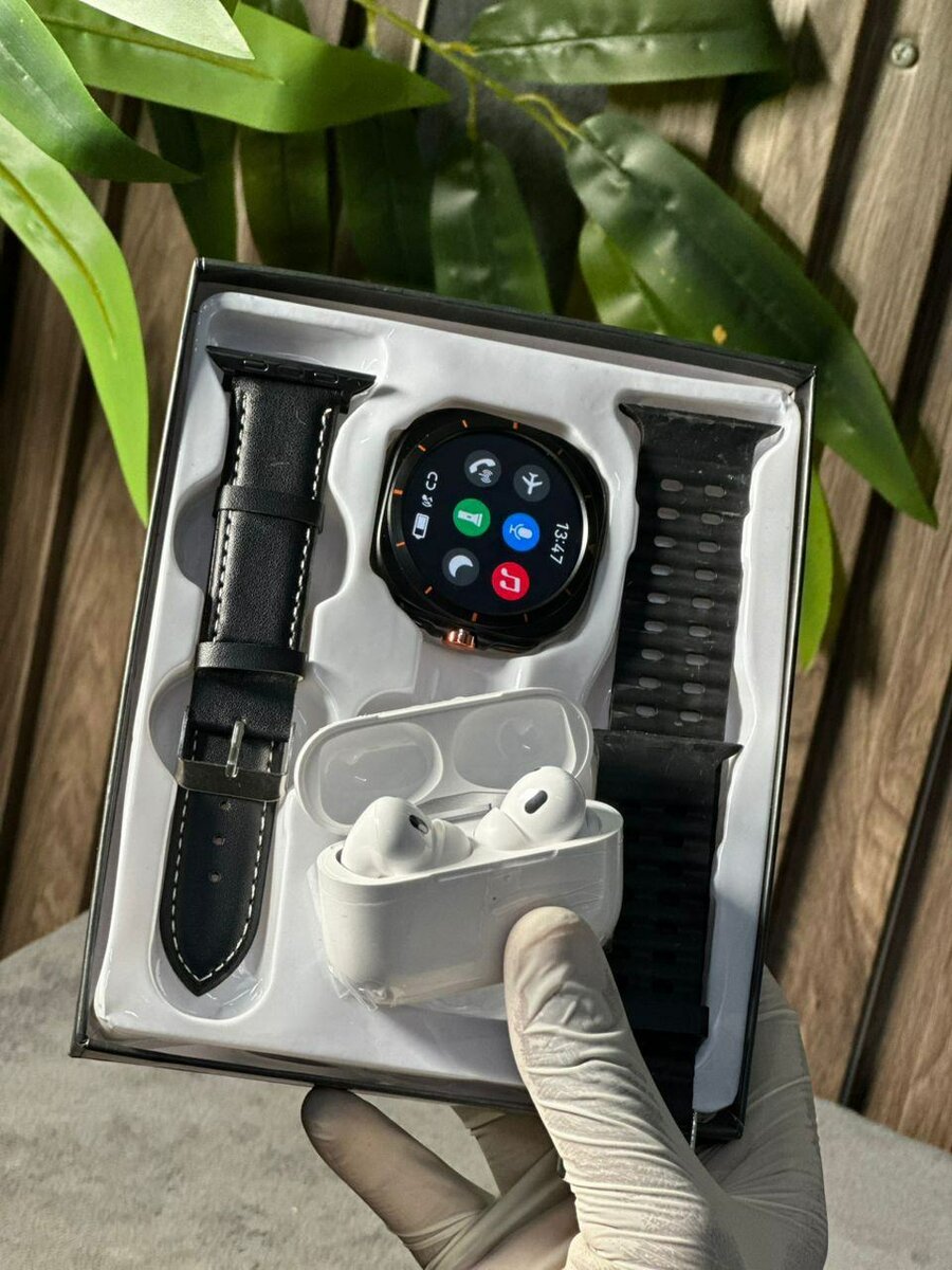 Montre intelligente avec écouteurs