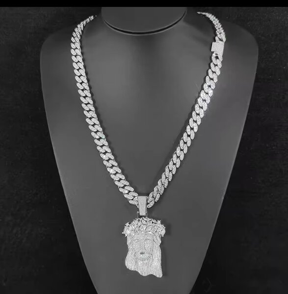 Collier Homme Bling Christ