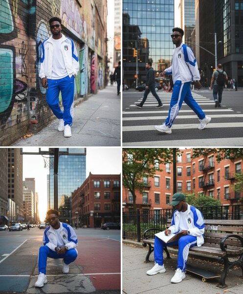 Survêtement de sport élégant