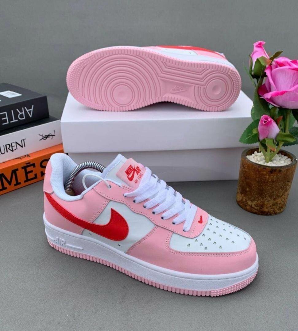 Nike Air Force 1 rose femme