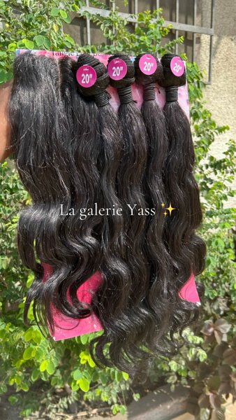 Extensions Cheveux Ondulés 20"