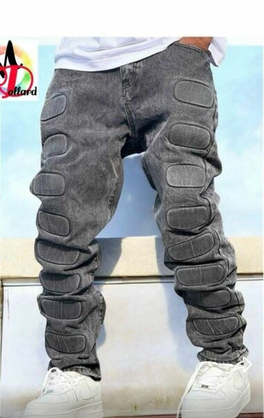 Jeans homme avec genouillères intégrées