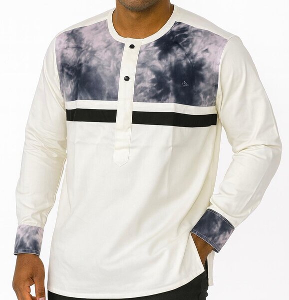 Chemise colorée tendance homme