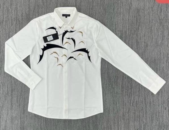 Chemise blanche design unique