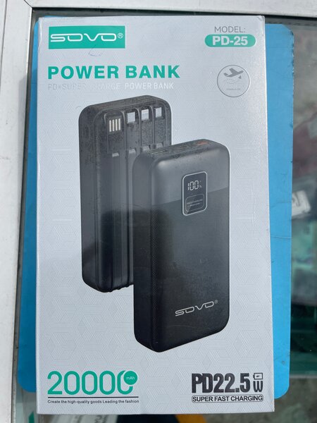 SOVO Power Bank 20000mAh
