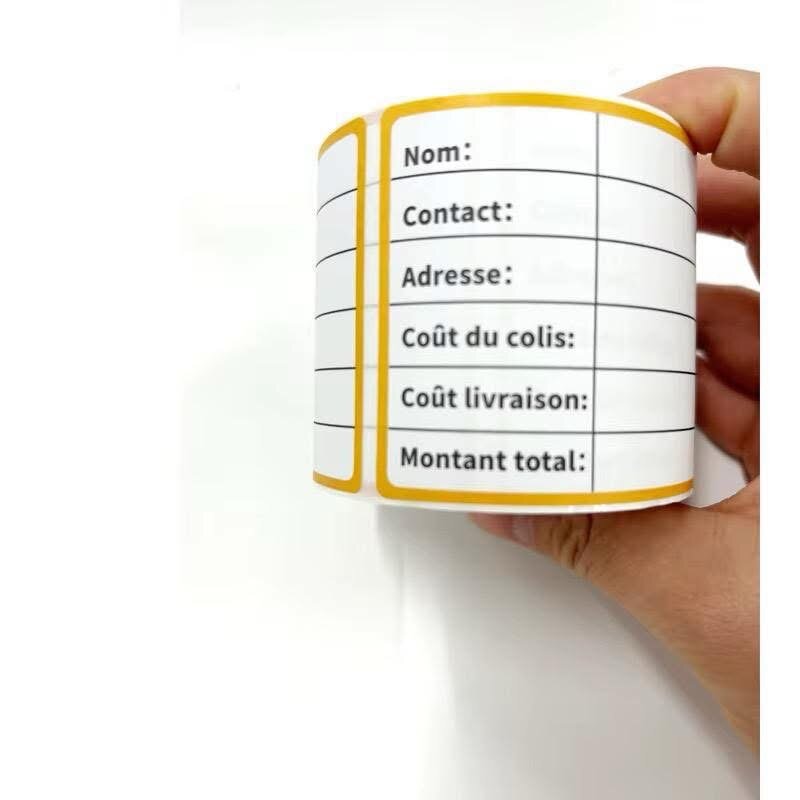 Étiquettes de livraison