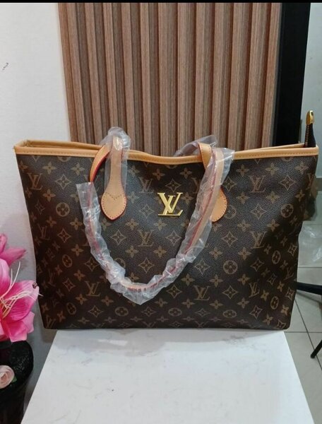 Sac Louis Vuitton Neverfull MM Marron
