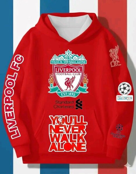 Sweat à capuche Manchester City et Liverpool FC