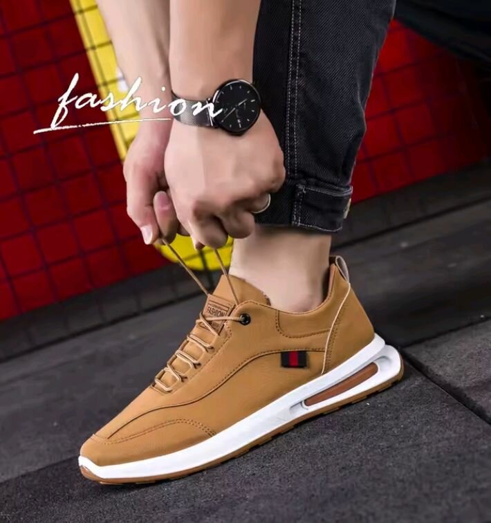 Chaussures de sport marron tendance