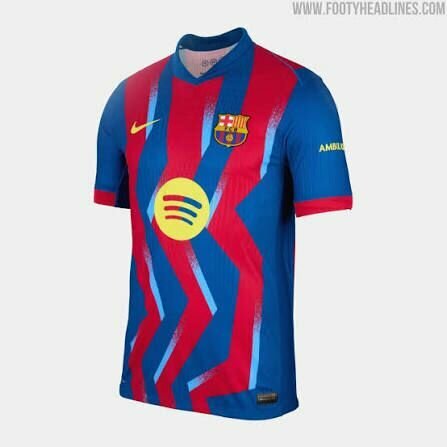 Maillot Barça bleu rouge