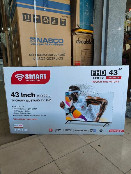 Téléviseur LED Smart 43" FHD