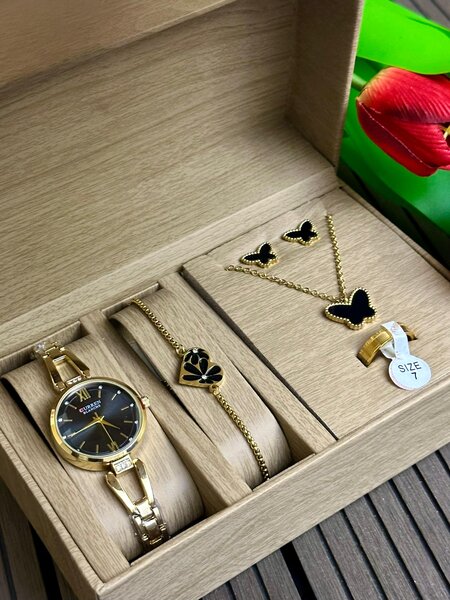 Coffret de montre et bijoux