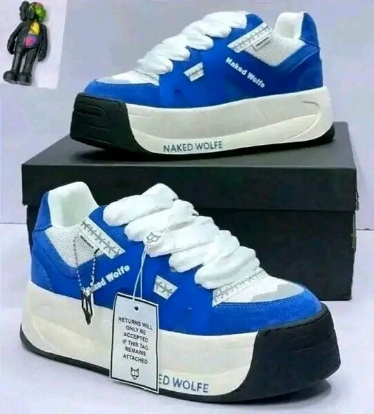 Baskets plateforme Naked Wolfe