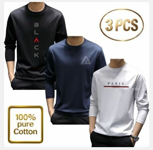 T-shirts Homme Coton Pack 3