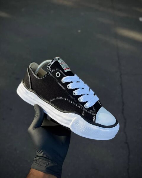 Baskets noires en toile casual