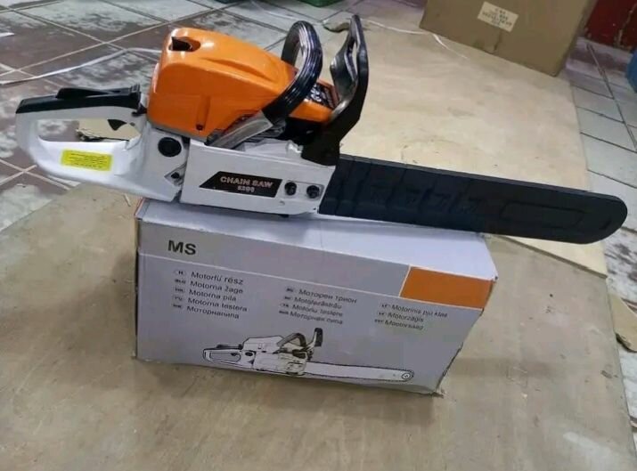 Scie à chaîne essence MS pour la coupe de bois