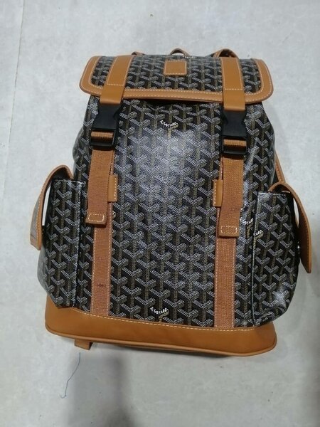 Sac à dos en similicuir GOYARD